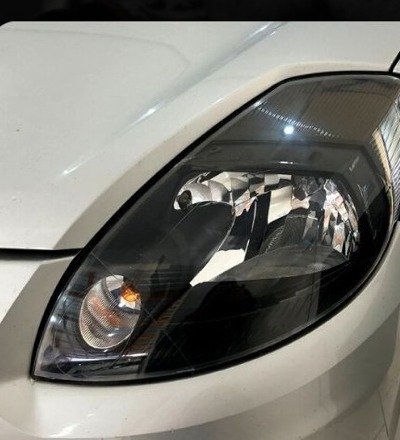 Farol cristalino depois da restauração